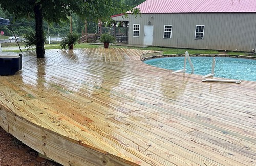 Travelers Rest Apartment | Rustic Retreat on a Farm with Pool & Family-Friendly Fun