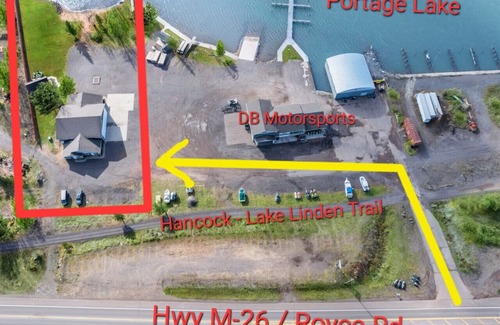 Houghton House | Explore Cabins 3 & 4: Boat and Snowmobile Rentals Nearby