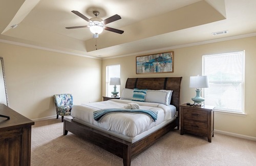 Dacula House | Elegant 4-Bedroom Retreat with Top-Tier Amenities Await