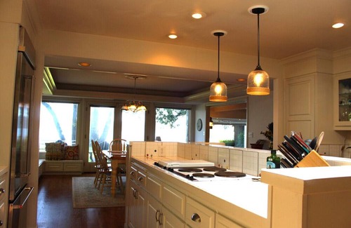 Sequim House | Idyllic Retreat Overlooking Sequim Bay Amidst Evergreens