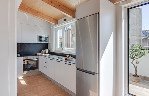 La Coruna Apartment | Discover Santa Lucía Terrace Rooftop with Pet-Friendly Perks
