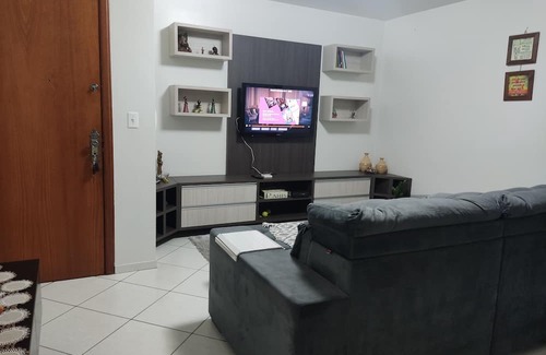 Passo dos Fortes Apartment | Relax at Aconchego DA LIZ: Family-Friendly with Spa & Hot Tub