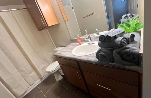 Waco Apartment | Furnished Spacious 2BR/2BA with Utilities, Fitness Center & Pool