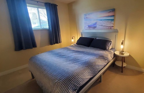 West Edmonton House | Sunny Retreat with Air Conditioning & Family-Friendly Amenities