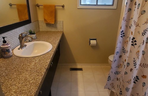West Edmonton House | Sunny Retreat with Air Conditioning & Family-Friendly Amenities