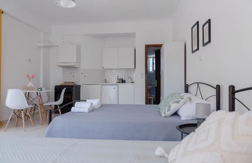 Karfas Apartment | Family-Friendly Retreat Steps from the Sea with Great Amenities