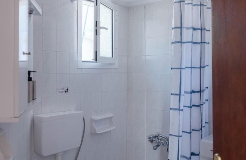 Karfas Apartment | Family-Friendly Retreat Steps from the Sea with Great Amenities