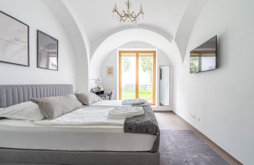 Mautern an der Donau Apartment | Wachau Haven: Idyllic Getaway with Garden Terrace