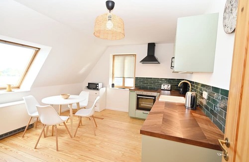 Sehlendorf Apartment | Dream apartment "Weitblick" for 8 people with 2 bathrooms and sea view from the balcony!