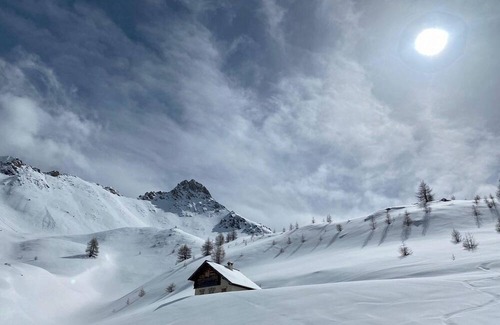 Arvieux Apartment | Homerez - Cosy studio with terrace and mountain view in Arvieux - 25 m²