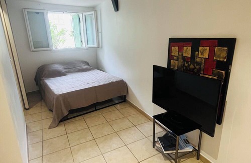 Furiani Apartment | Cozy Studio with Pool, Spa & Pet-Friendly Amenities