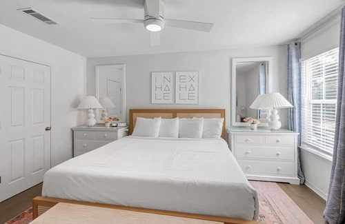 Seagrove Beach Villa | Relaxing Old-Florida Beach Retreat with Private Pool Oasis
