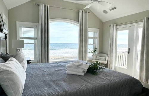 Corolla House | Oceanfront Escape with Pool & Direct Beach Access