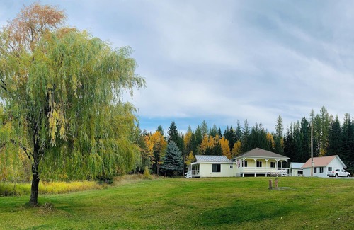 Priest River House | Serene Waterfront Cabin on Pend Oreille with Private Cove