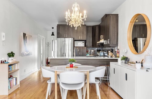 Rosemont-La Petite-Patrie Condo | Modern Condo with Private Patios & Free Parking Awaits