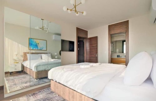 Basaksehir Apartment | Eden - Bright Modern 2BR Apt w/ Parking & Gym