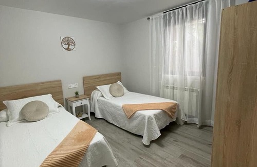 Ribadumia Apartment | Relaxing Apartment 'Byp' with Private Terrace & Ocean View