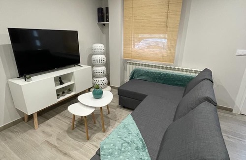 Ribadumia Apartment | Relaxing Apartment 'Byp' with Private Terrace & Ocean View