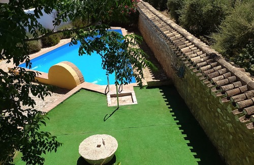 Algarinejo House | Restored Mill Retreat with Private Pool in Grenada