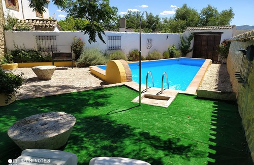 Algarinejo House | Restored Mill Retreat with Private Pool in Grenada