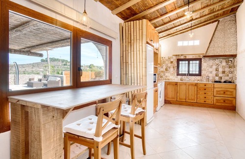 Benissa Ski Chalet | Mountain View Chalet 'Casa Stone' with Private Pool & Wi-Fi