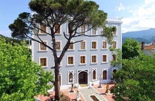 Thasos Town Apartment | Elegant 1BR Suite with Pool Near Ancient Theatre