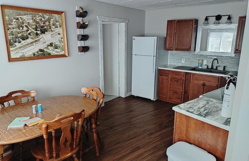 Gibbon Apartment | Unique Stay at a Former Farmers Co-op Near Downtown