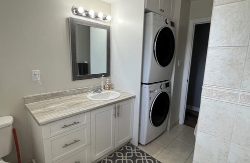 Barrie Apartment | Inviting King Bedroom Suite with Kitchen in North Barrie