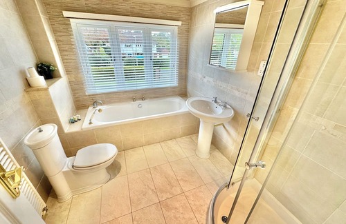 Ferndown House | Golf Course View: Family-friendly Four Bed Retreat with Garden