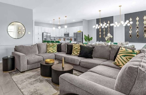 Kissimmee House | Luxury 12BR Home w/ Theme Rooms, Pool & Cinema!