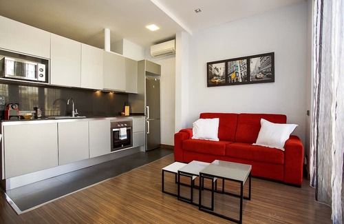 Barcelona Apartment | Modern Poble Nou Loft with Rooftop Terrace & Great Amenities