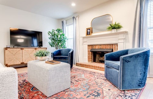 Thompson's Station House | Serene Retreat: 3-Bedroom Home with Cozy Fire Pit