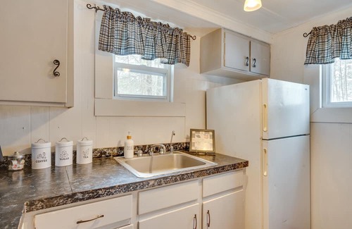 Weirs Beach Cabin | Inviting Laconia Vacation Rental with Deck & Gas Grill