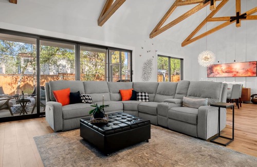 Old Town House | Modern High-Tech Home in Pinehurst Village, Walk to US Open!