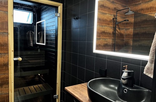 Lahti House | Stylish 2BR Apartment with Sauna, Terrace & Free Parking