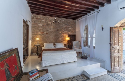 Lindos Cabin | Chic Boho Lodge with Private Courtyard in Lindos