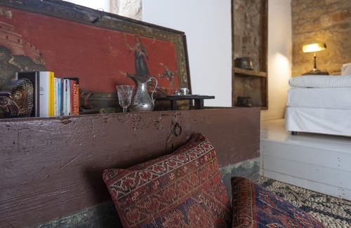 Lindos Cabin | Chic Boho Lodge with Private Courtyard in Lindos