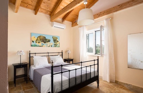 Mpogdanatika Villa | Relaxing Villa Raijin with Private Pool & Sea Views in Loggos