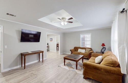 McKinney House | Pet-Friendly Retreat Near Downtown with Patio & Fast WiFi