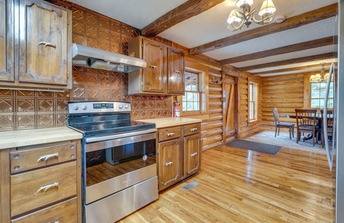 Wellston Cabin | Serene Wellston Cabin with Pond & ATV Trail Access