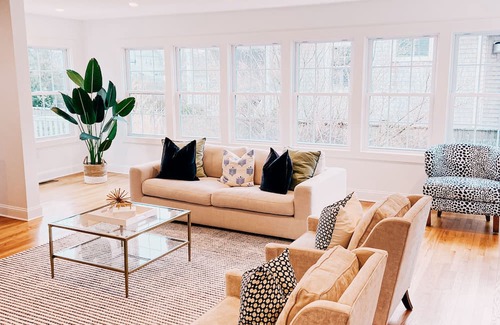 Minot House | Family-Friendly Retreat Steps from the Beach Near Cape Cod