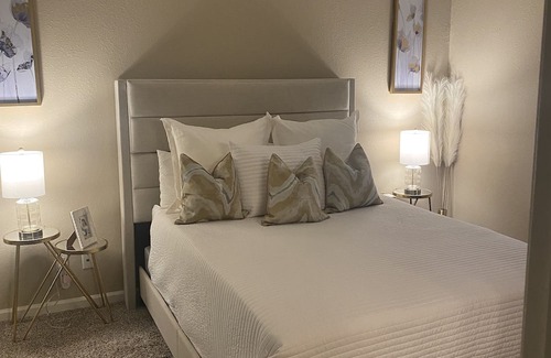 Modesto Condo | Tranquil Retreat Near Shopping and Entertainment Options