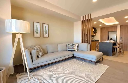 El Marques Apartment | Modern Apartment in Zibatá, Querétaro with Pool & Spa