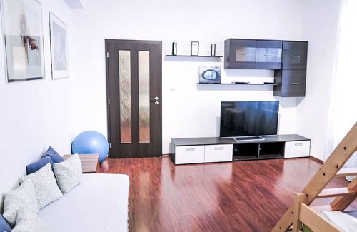 Jachymov Apartment | Nice apartment for 6 guests with internet, TV, pets allowed and parking