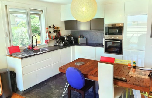 Vielle-Chapelle Apartment | Family-Friendly Retreat with Hot Tub & Breakfast Included