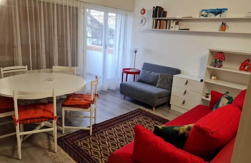 Lens Apartment | Central Crans Montana Apartment with Magnificent Mountain Views