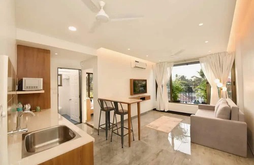 Alto de Porvorim Apartment | Cozy One BHK Condo in North Goa with Breakfast Included