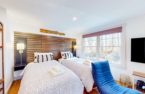 Falmouth House | Stylish Home with Firepit, Grill & Pool Near Beaches