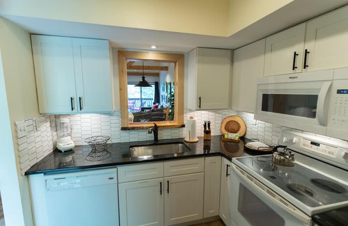 Chalet Village Condo | Comfortable, classy condo with view of Mt. LeConte.
