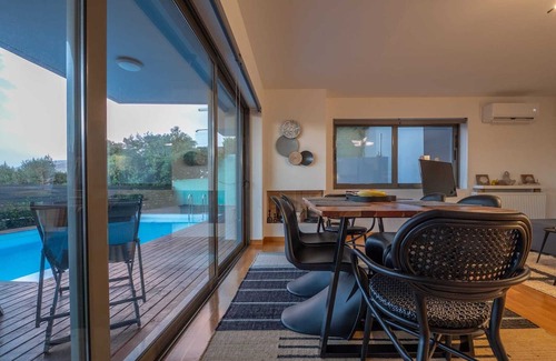 Saronida Apartment | Relaxing Saronida Summer Apt with Private Pool & Ocean View